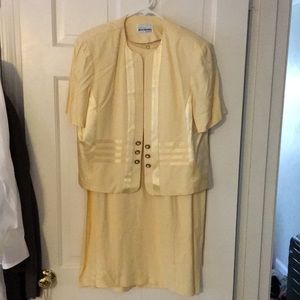 Pretty Petite Yellow 2-piece Dress.